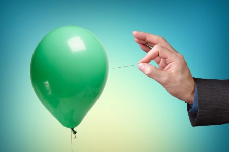 Popping-balloon-by-needle